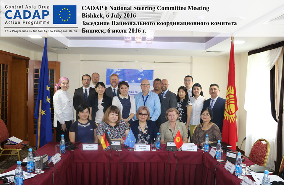 Заседание Национального координационного комитета Бишкек, 6 июля 2016 г.